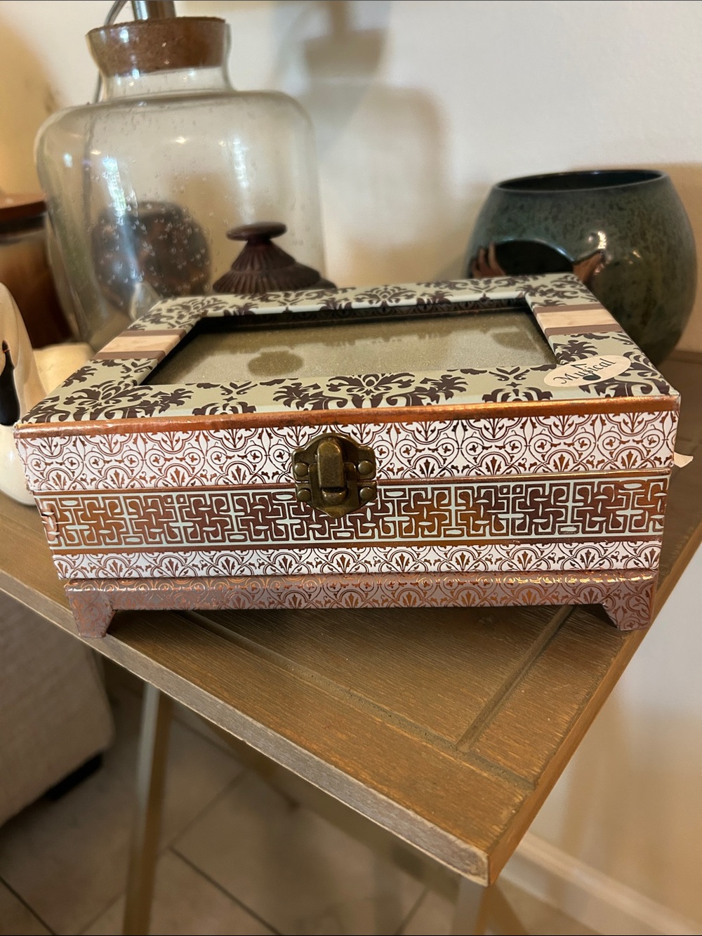 Belle Papier Cottage Garden Musical Jewelry Box - Picture 5 of 14